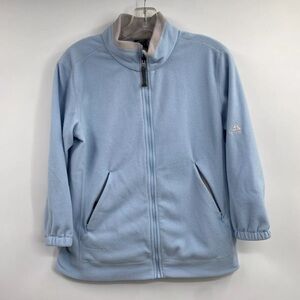 Nike ACG Therma Fit Fleece Women’s Jacket Full Zip Sz M Baby Blue Y2K